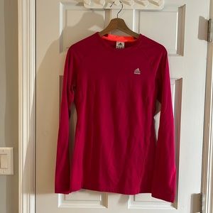 Adidas TechFit Climalite Long Sleeve T-shirt Sz M